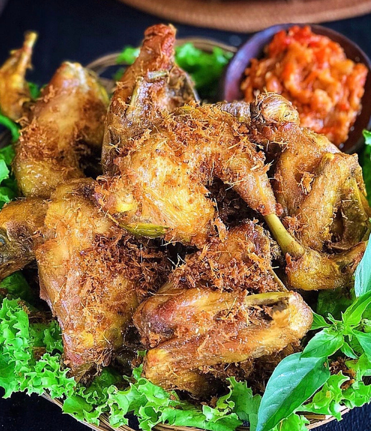 Ayam Goreng Lengkuas/🍗🌿 Indonesian Galangal Fried Chicken