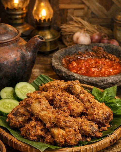 Ayam Goreng Lengkuas/🍗🌿 Indonesian Galangal Fried Chicken