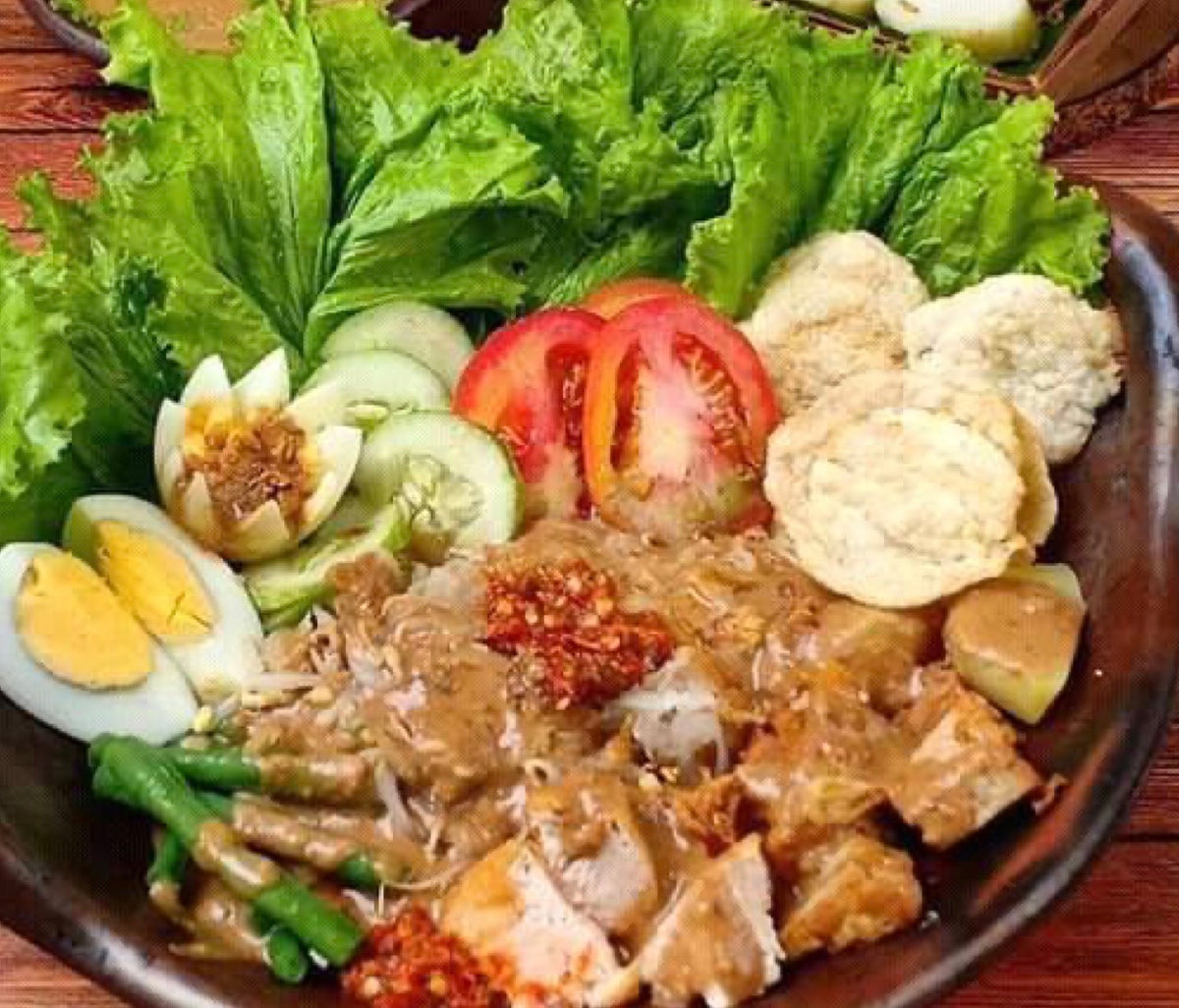 Gado-Gado/ 🥗🥜 Gado-Gado — Indonesian Traditional Salad