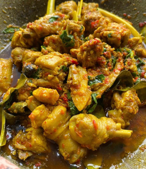 Ayam rica-rica/🍗🌶️ Manado Ayam Rica-Rica — Spicy Chicken from North Sulawesi