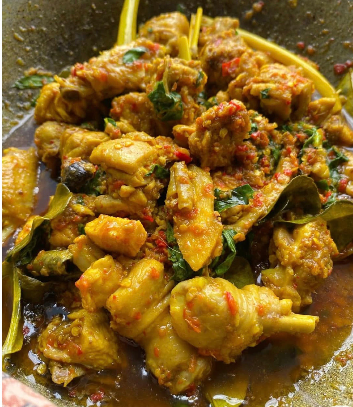 Ayam rica-rica/🍗🌶️ Manado Ayam Rica-Rica — Spicy Chicken from North Sulawesi