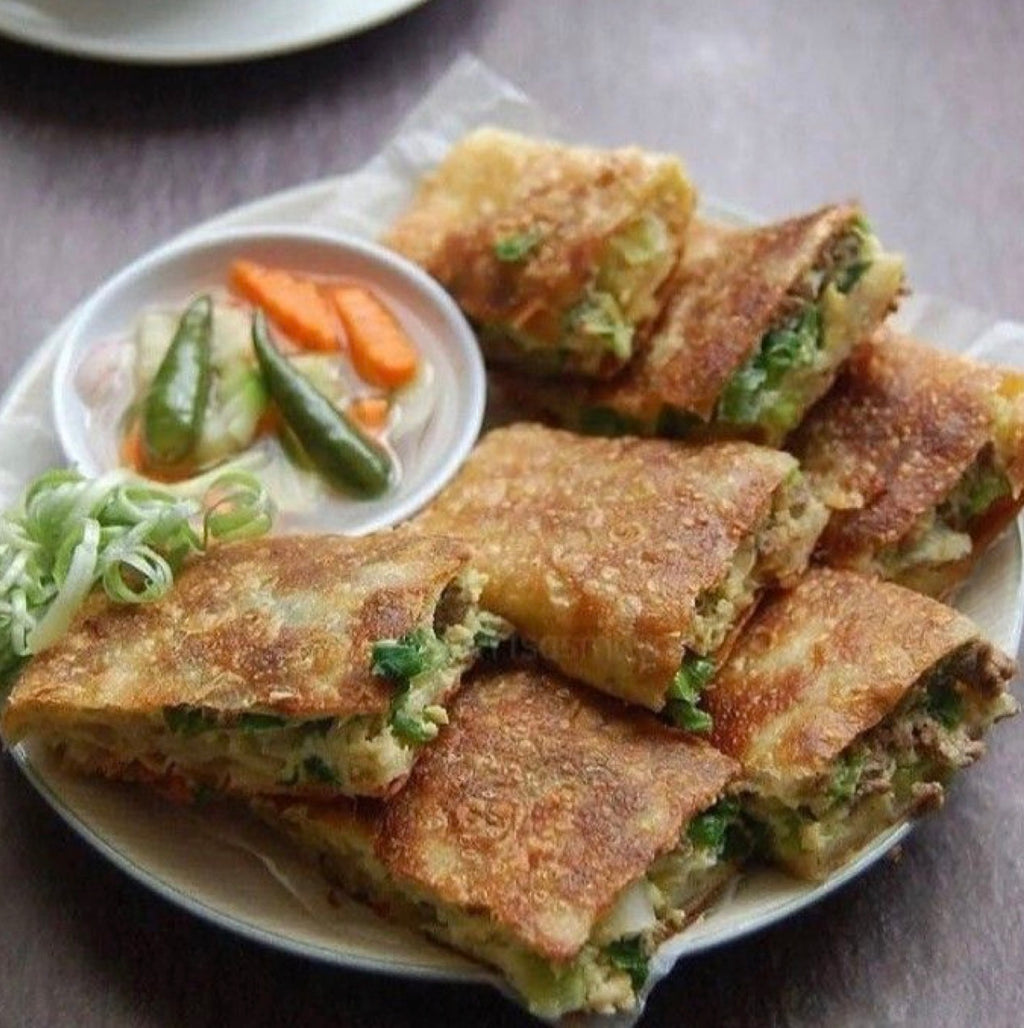 Martabak Telur Ayam Mini/🥚🥟 Mini Martabak Telur — Indonesian Savory Egg Fried Wrapped