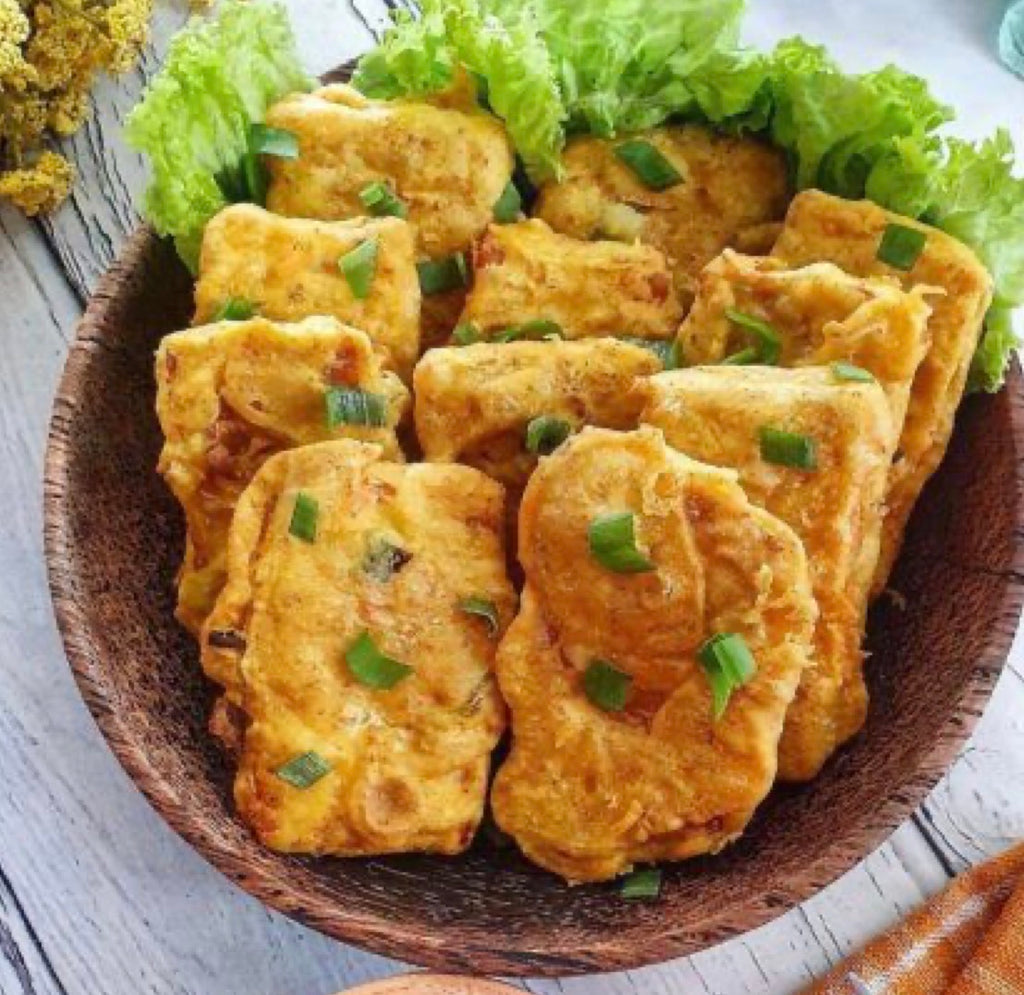 Tempe Mendoan/🌿✨ Tempe Mendoan — Indonesian Crispy Tempeh 6 pcs/Serving