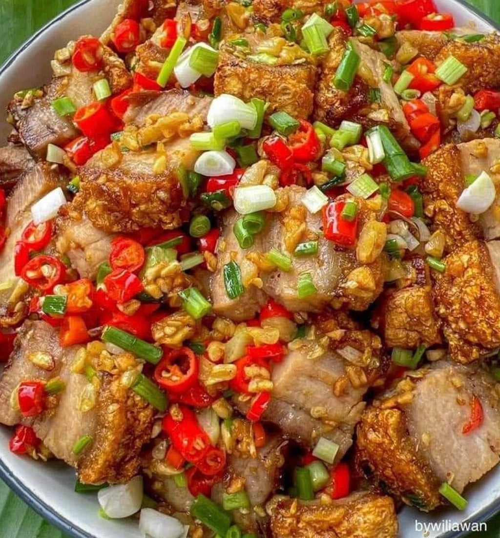 Babi Suna Cekuh/ 🐷🌿🌶️ Babi Suna Cekuh — Balinese Spiced Pork